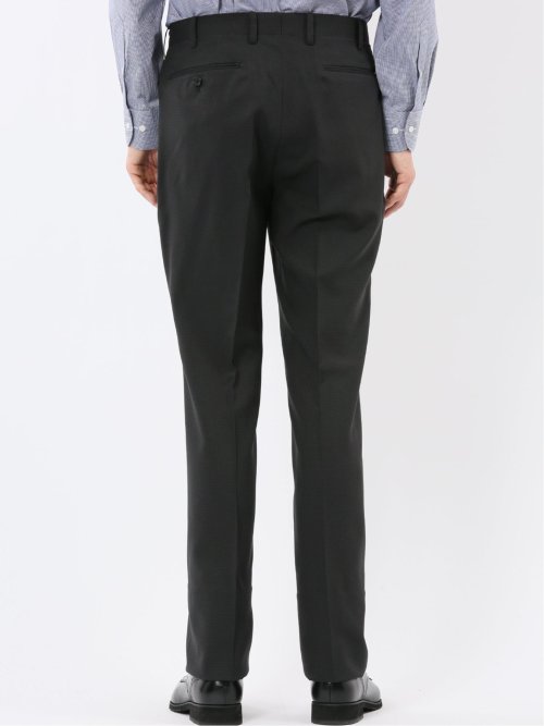 ストレッチウォッシャブル レギュラーフィット 2ボタン2ピーススーツ 組織グレー