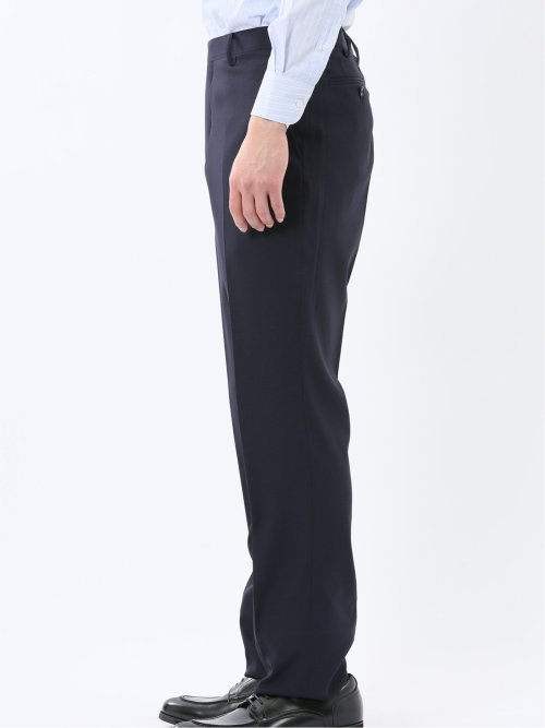 ストレッチウォッシャブル レギュラーフィット 2ボタン2ピーススーツ 組織紺