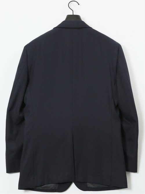 ストレッチウォッシャブル レギュラーフィット 2ボタン2ピーススーツ 組織紺