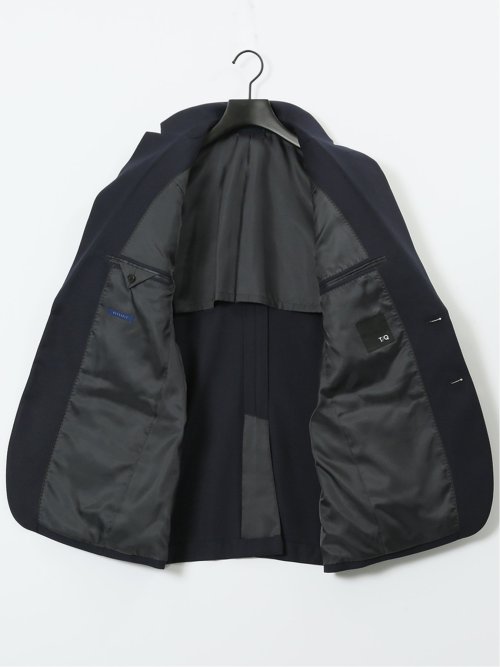 ストレッチウォッシャブル レギュラーフィット 2ボタン2ピーススーツ 組織紺