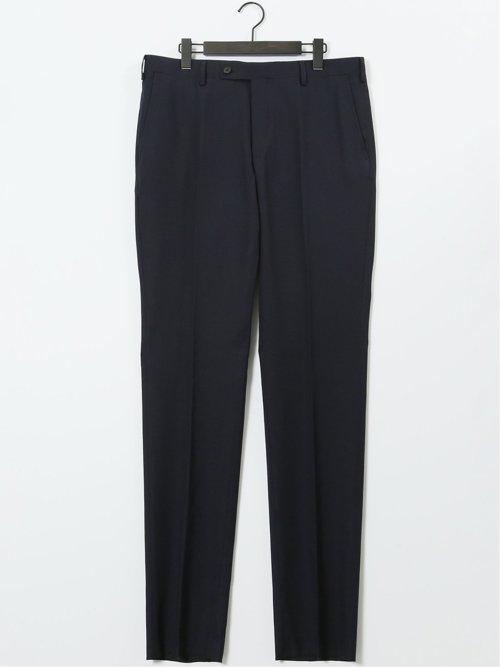 ストレッチウォッシャブル レギュラーフィット 2ボタン2ピーススーツ 組織紺