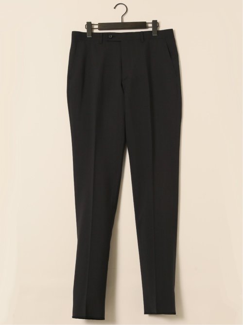 ストレッチウォッシャブル レギュラーフィット 2ボタン3ピーススーツ ソラーロ黒