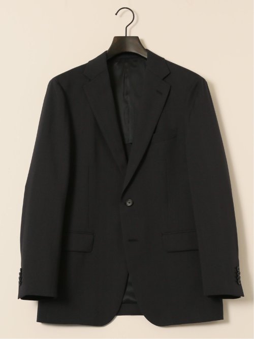 ストレッチウォッシャブル レギュラーフィット 2ボタン3ピーススーツ ソラーロ黒