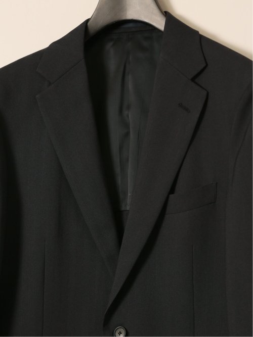 ストレッチウォッシャブル レギュラーフィット 2ボタン3ピーススーツ ソラーロ黒