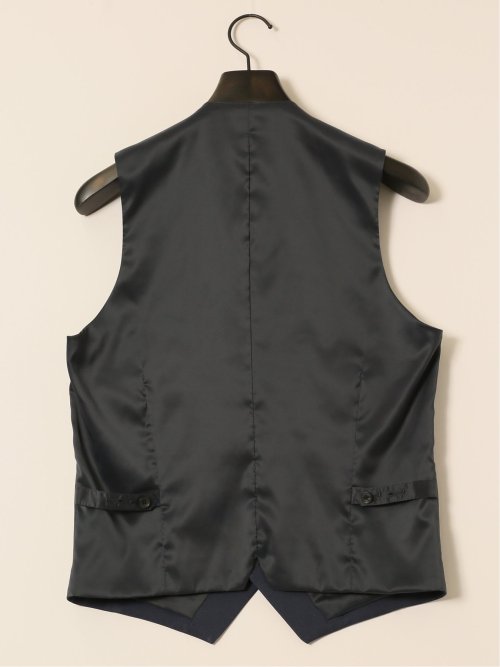 ストレッチウォッシャブル レギュラーフィット 2ボタン3ピーススーツ ソラーロ青