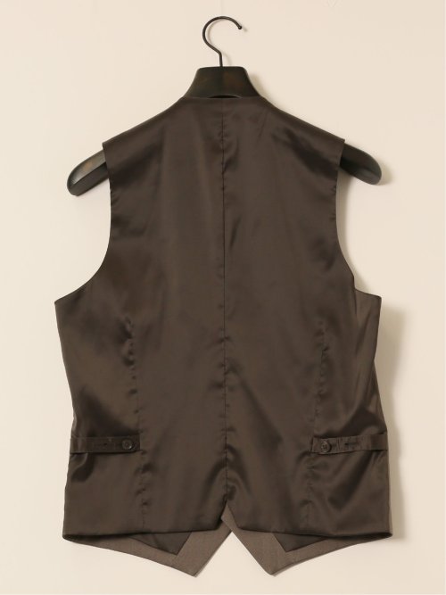 ストレッチウォッシャブル レギュラーフィット 2ボタン3ピーススーツ ソラーロベージュ