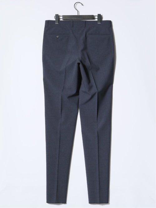 ストレッチウォッシャブル レギュラーフィット 2ボタン4ピース6WAYスーツ ウィンドペン紺