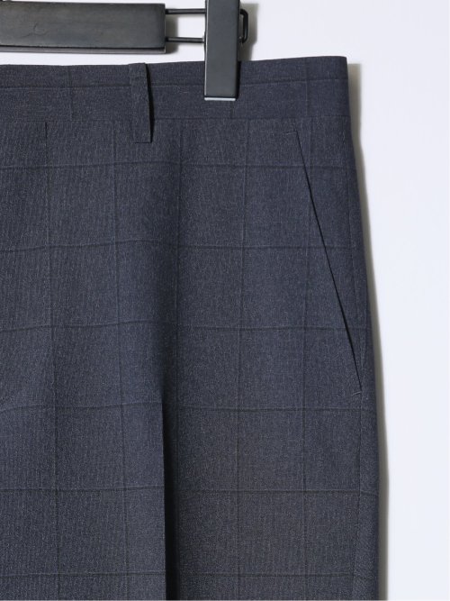 ストレッチウォッシャブル レギュラーフィット 2ボタン4ピース6WAYスーツ ウィンドペン紺