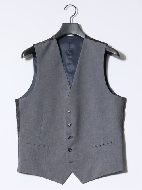 ストレッチウォッシャブル レギュラーフィット 2ボタン4ピース6WAYスーツ ウィンドペン紺