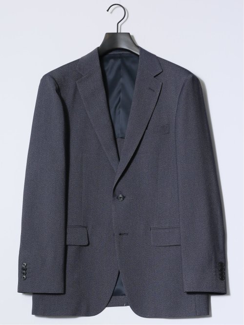 軽量ストレッチウォッシャブル レギュラーフィット 2ボタン3ピーススーツ デニムライク