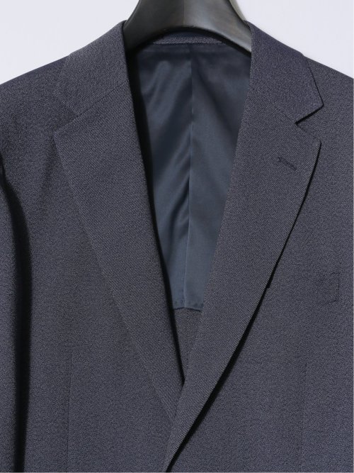 軽量ストレッチウォッシャブル レギュラーフィット 2ボタン3ピーススーツ デニムライク