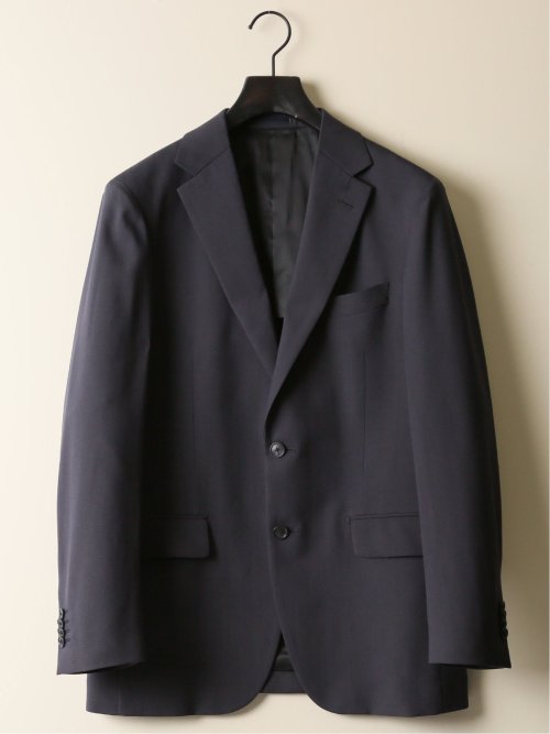 ストレッチウォッシャブル レギュラーフィット 2ボタン3ピーススーツ ソラーロ紺