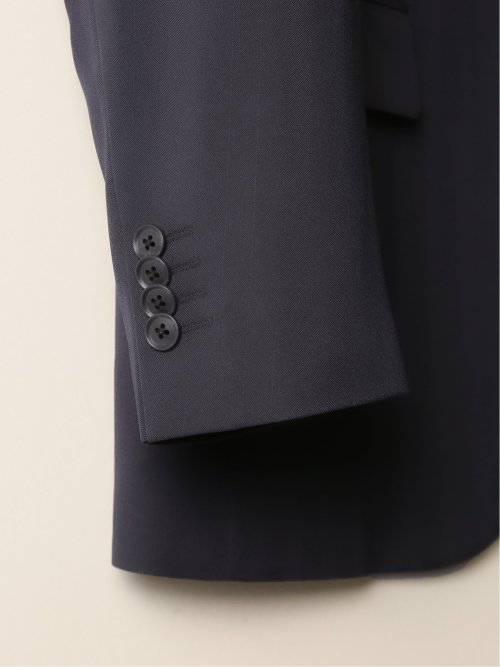 ストレッチウォッシャブル レギュラーフィット 2ボタン3ピーススーツ ソラーロ紺