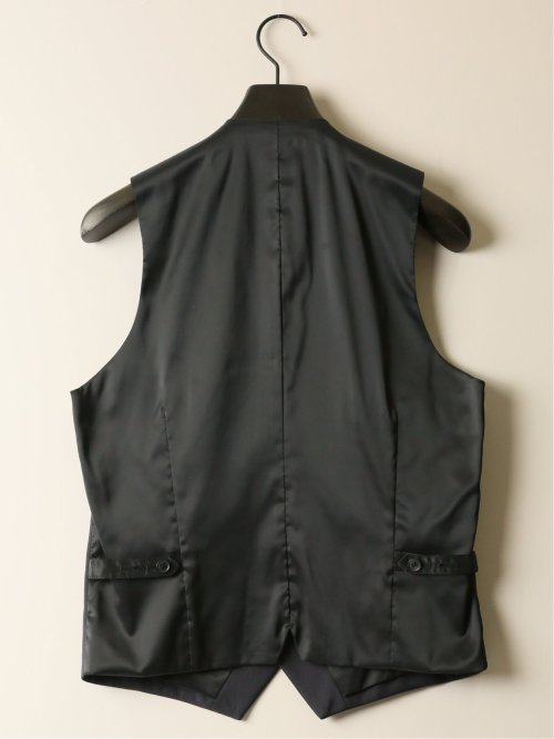 ストレッチウォッシャブル レギュラーフィット 2ボタン3ピーススーツ ソラーロ紺