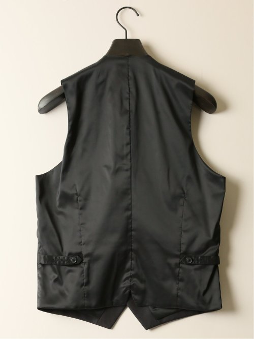 ストレッチウォッシャブル レギュラーフィット 2ボタン3ピーススーツ ソラーロ黒