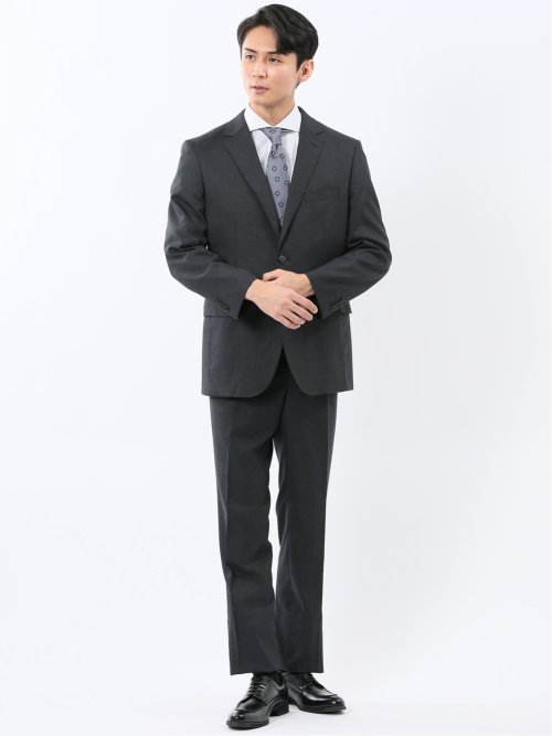 ストレッチウォッシャブル レギュラーフィット 2ボタン2ピーススーツ