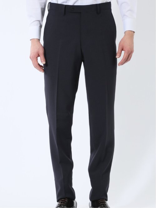 ストレッチウォッシャブル レギュラーフィット 2ボタン2ピース リクルートスーツ 紺無地