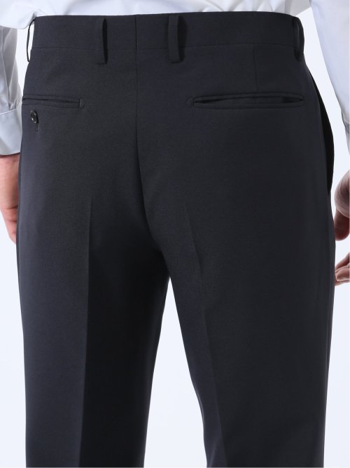 ストレッチウォッシャブル レギュラーフィット 2ボタン2ピース リクルートスーツ 紺無地