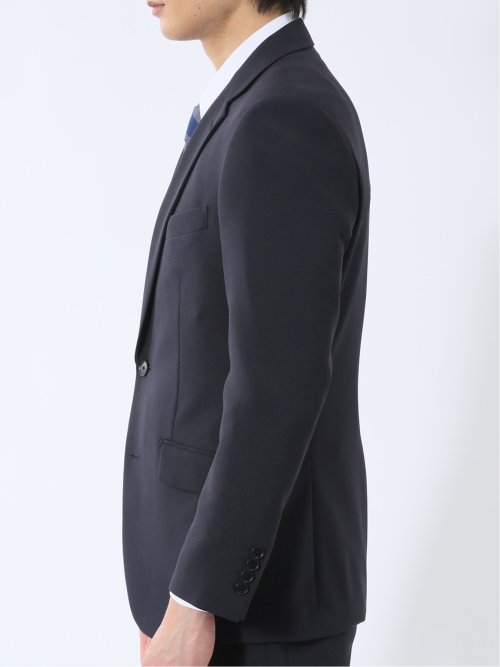 ストレッチウォッシャブル レギュラーフィット 2ボタン2ピース リクルートスーツ 紺無地