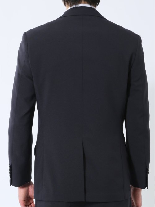 ストレッチウォッシャブル レギュラーフィット 2ボタン2ピース リクルートスーツ 紺無地