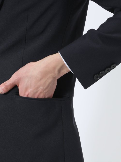 ストレッチウォッシャブル レギュラーフィット 2ボタン2ピース リクルートスーツ 紺無地