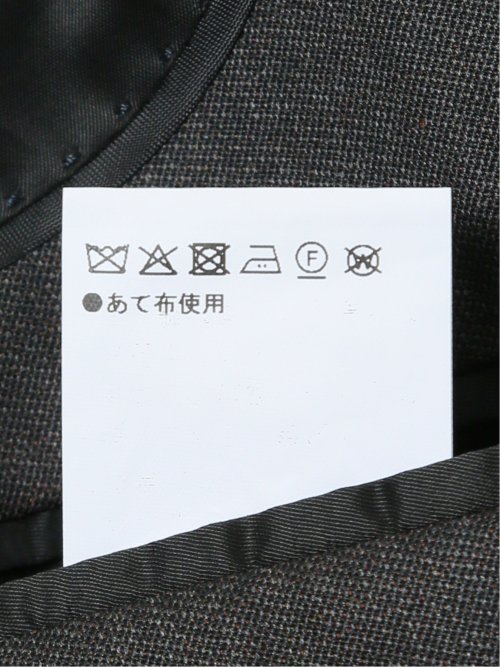 光沢ウール混 スリムフィット 2ボタン2ピーススーツ 無地グレー