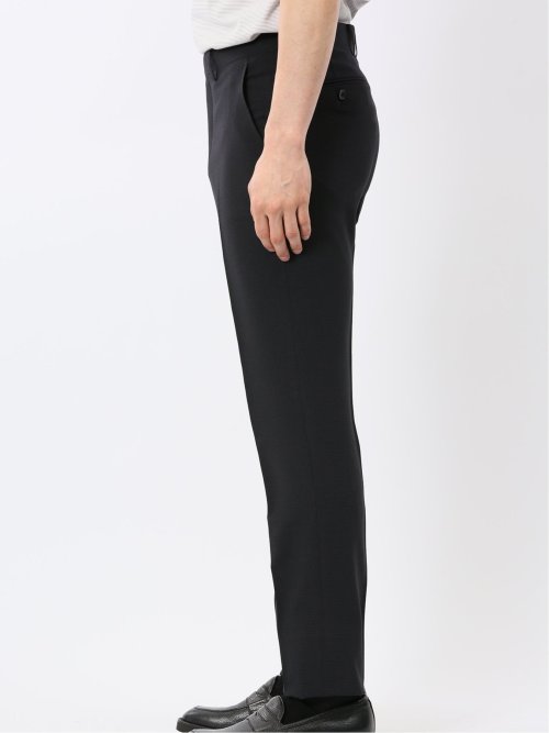 軽量 メッシュ レギュラーフィット 2ボタン 2ピース スーツ 組織 紺