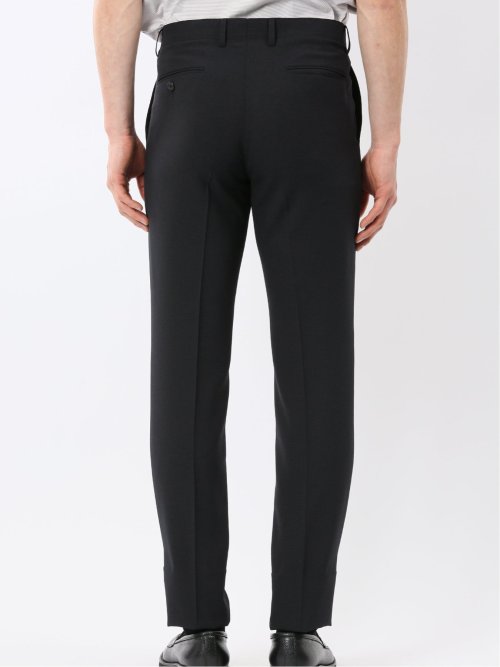 軽量 メッシュ レギュラーフィット 2ボタン 2ピース スーツ 組織 紺