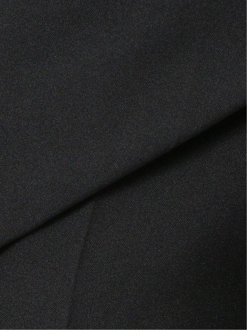 【WEB限定】裾上げ不要 ストレッチウォッシャブル 2ボタン2ピースノータック フォーマルスーツ 黒無地