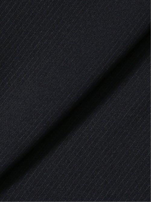 ストレッチウォッシャブル スリムフィット 2ボタン3ピーススーツ 組織紺