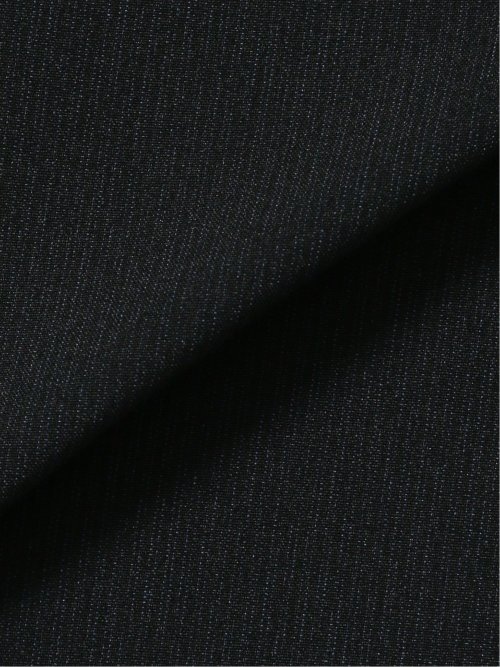 ストレッチウォッシャブル レギュラーフィット 2ボタン3ピーススーツ シャドーストライプ黒