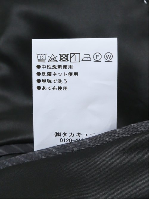 ストレッチウォッシャブル レギュラーフィット 2ボタン3ピーススーツ シャドーストライプ黒