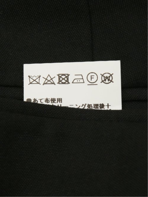 ウール レギュラーフィット 2ボタン3ピーススーツ 無地黒