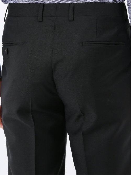 マルゾット ウール レギュラーフィット 2ボタン 3ピース スーツ 組織黒