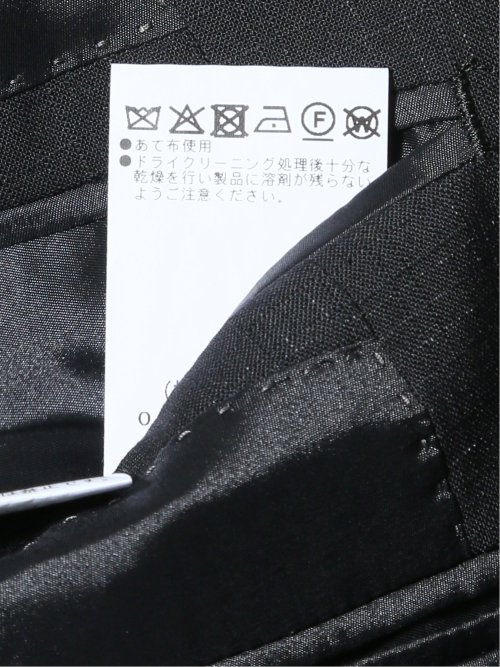 マルゾット/Marzotto ウール混 レギュラーフィット 2ボタン3ピーススーツ チェック黒