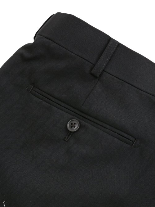 【大きいサイズ】グランバック/GRAND-BACK ウール混 2ボタン2ピーススーツ 黒