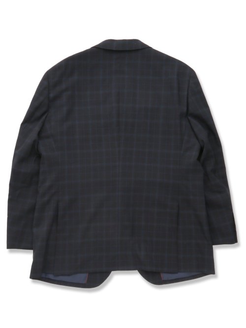 【大きいサイズ】グランバック/GRAND-BACK ウール混 2ボタン2ピーススーツ 千鳥