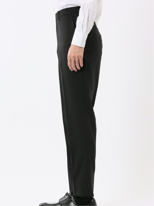 マルゾット ウール混 レギュラーフィット 2ボタン2ピーススーツ シャドーチェック黒(セットアップ可能)