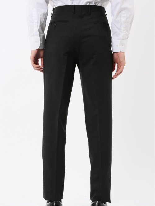 マルゾット ウール混 レギュラーフィット 2ボタン2ピーススーツ シャドーチェック黒(セットアップ可能)