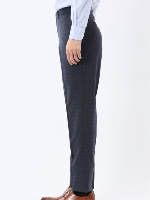 マルゾット ウール レギュラーフィット 2ボタン2ピーススーツ チェック青(セットアップ可能)