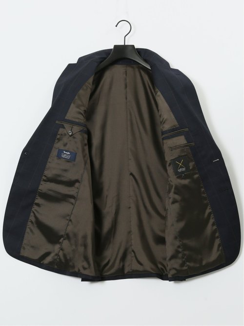 マルゾット ウール レギュラーフィット 2ボタン2ピーススーツ ウィンドペン紺(セットアップ可能)