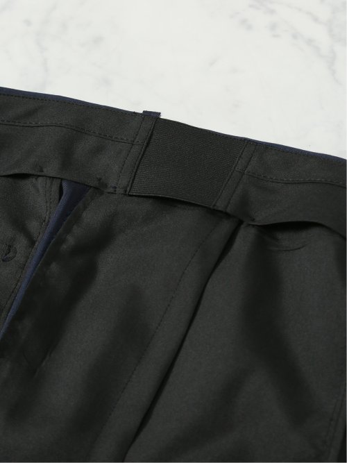 【大きいサイズ】グランバック/GRAND-BACK ウール混 2ボタン2ピーススーツ ストライプ青