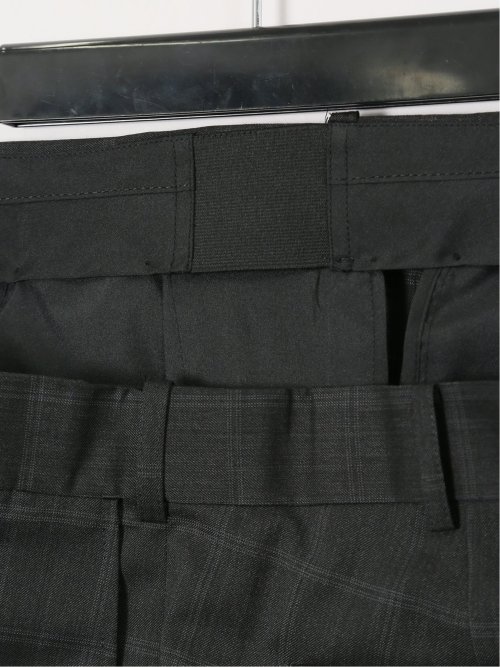 【大きいサイズ】グランバック/GRAND-BACK ウール混 2ボタン2ピーススーツ チェックグレー