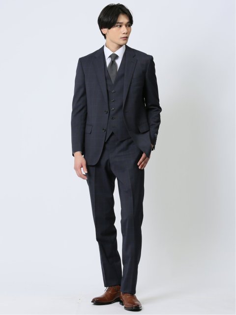 スーツ ｜3ピーススーツ｜m.f.editorial | TAKA-Q ONLINE SHOP 