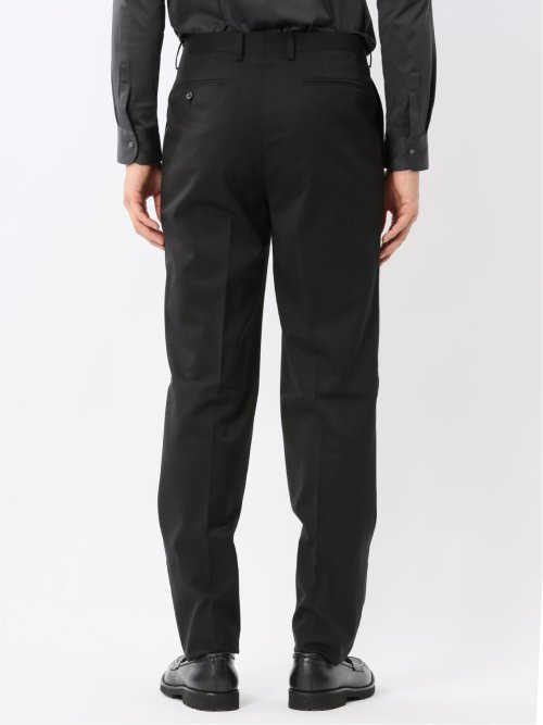 ウールナイロン レギュラーフィット 2ボタン2ピーススーツ 黒