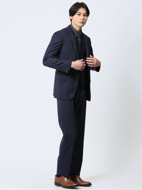 美品✨h'm tailored x Marzotto スーツ 3ピース　Sサイズ 美品✨h'm tailored x Marzotto スーツ 3ピース Sサイズ スーツ