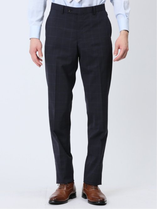 マルゾット/Marzotto ウール混 スリムフィット 2ボタン2ピーススーツ