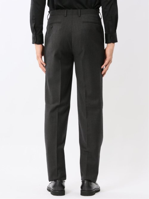 メリノウール混ストレッチ レギュラーフィット 2ボタン2ピーススーツ グレー