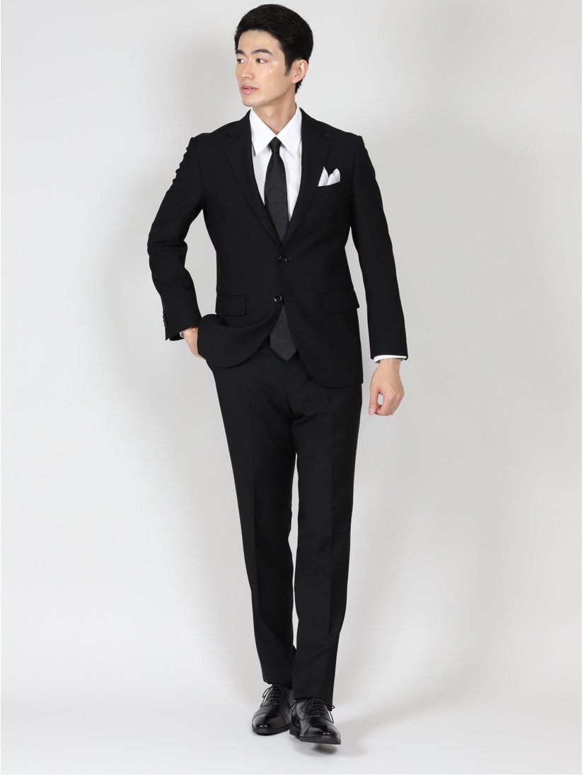 スタンダードモデルフォーマル2ピーススーツ(Y4 05黒): スーツ TAKA-Q ONLINE SHOP／タカキューオンラインショップ【公式通販】