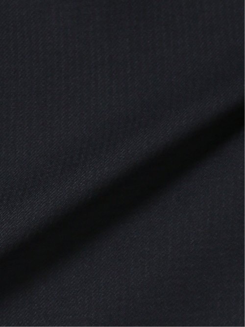 ウール混ウォッシャブル レギュラーフィット 2ボタン2ピーススーツ シャドーチェック紺